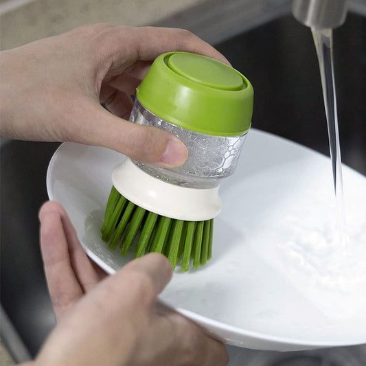 Dish Brush with Soap Dispenser