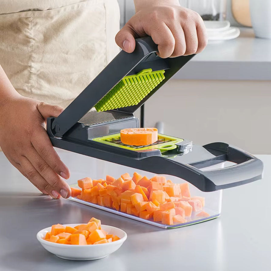 Vegetable Cutter 12 in 1 Multifunctional Food Chopper