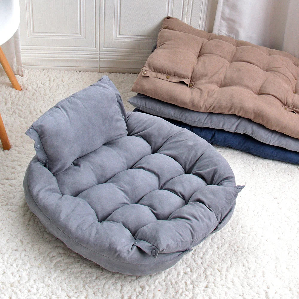 Alfombra de cama multifunción 3 en 1 para perros y gatos