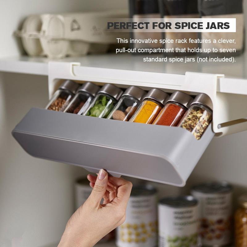 Especiero de pared ahorrador de espacio