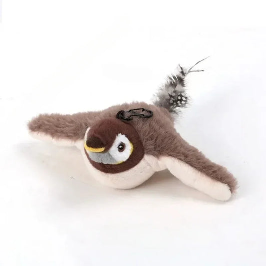 Interactive Electric Cat Bird Toy