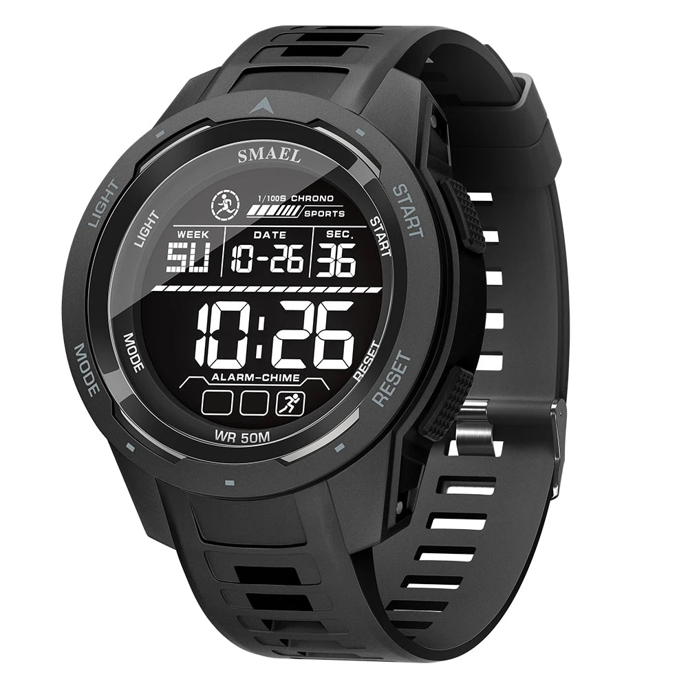 Digital Sports Watch Waterproof 50M