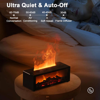 Humidificador de aroma de llama