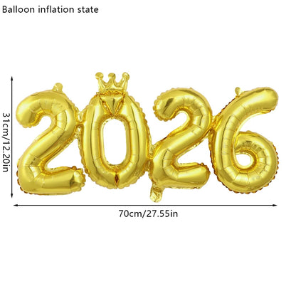New Year Foil Balloon