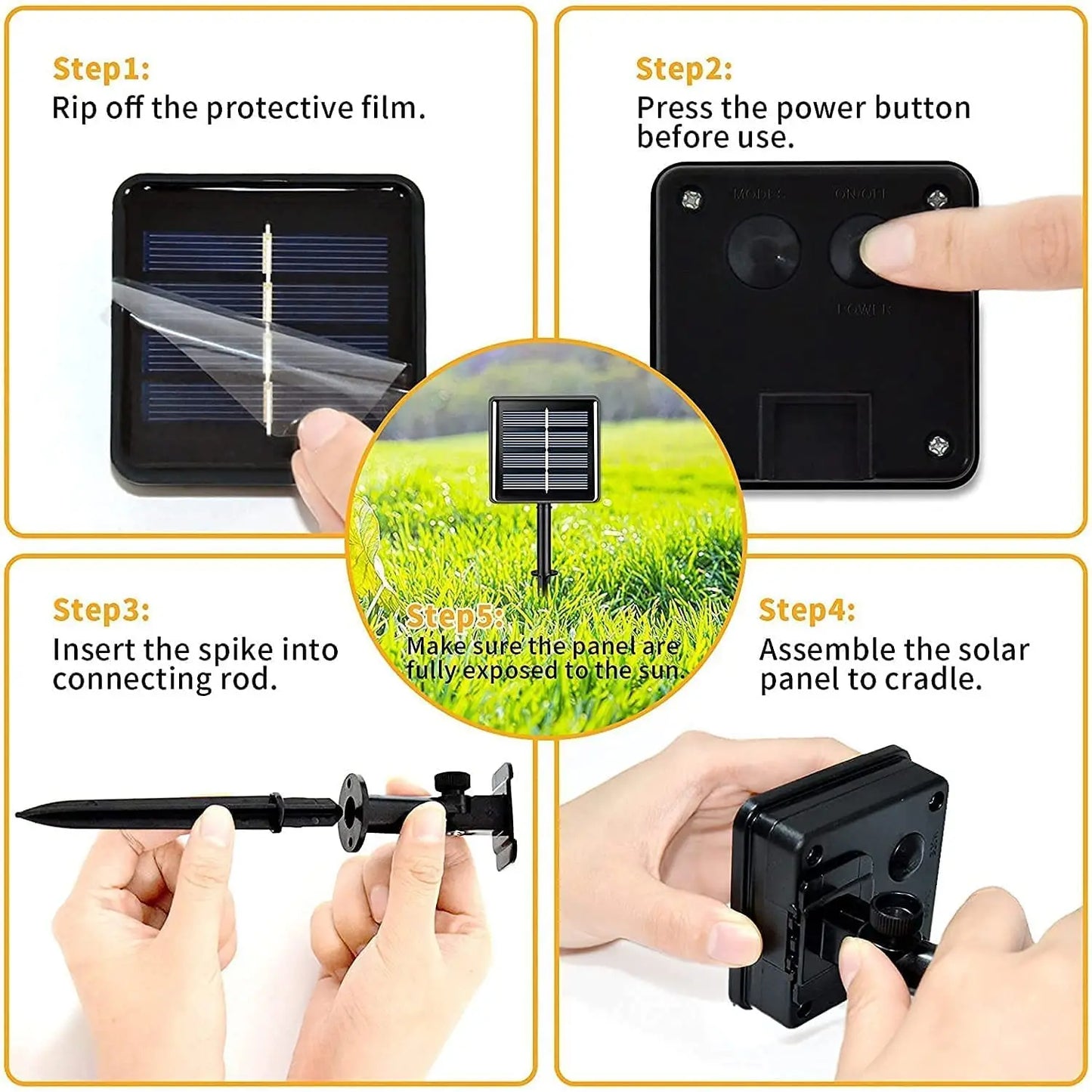 Waterproof Solar LED String Lights