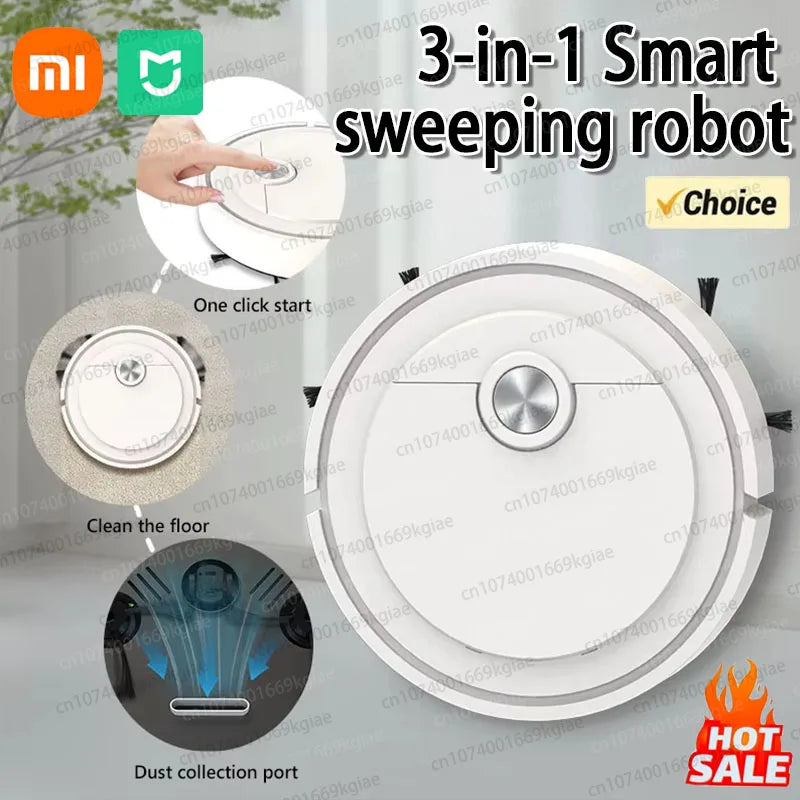 Smart Robot Vacuum 3-in-1