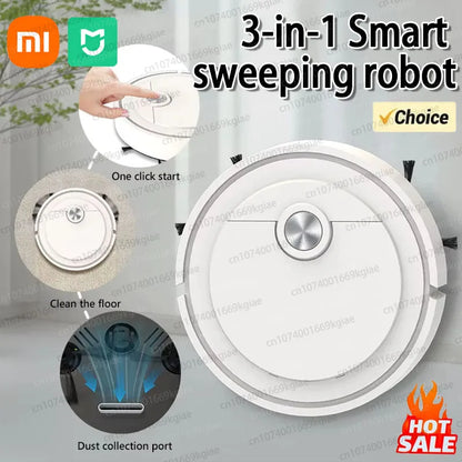Smart Robot Vacuum 3-in-1