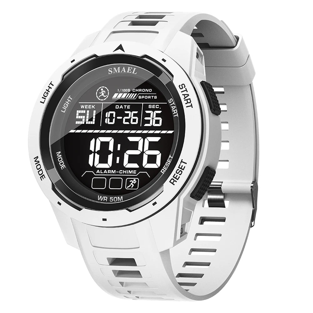 Digital Sports Watch Waterproof 50M