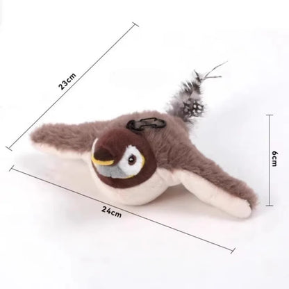Juguete eléctrico interactivo para gatos y pájaros