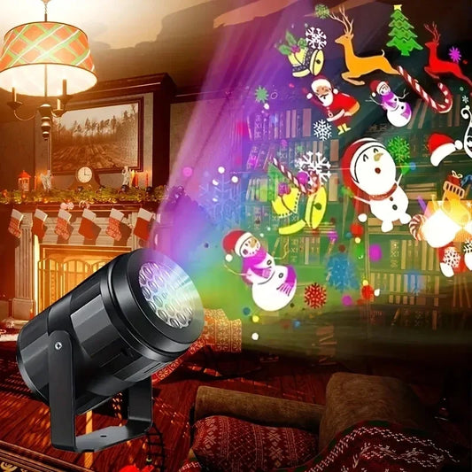 LED Christmas Projection Party Light