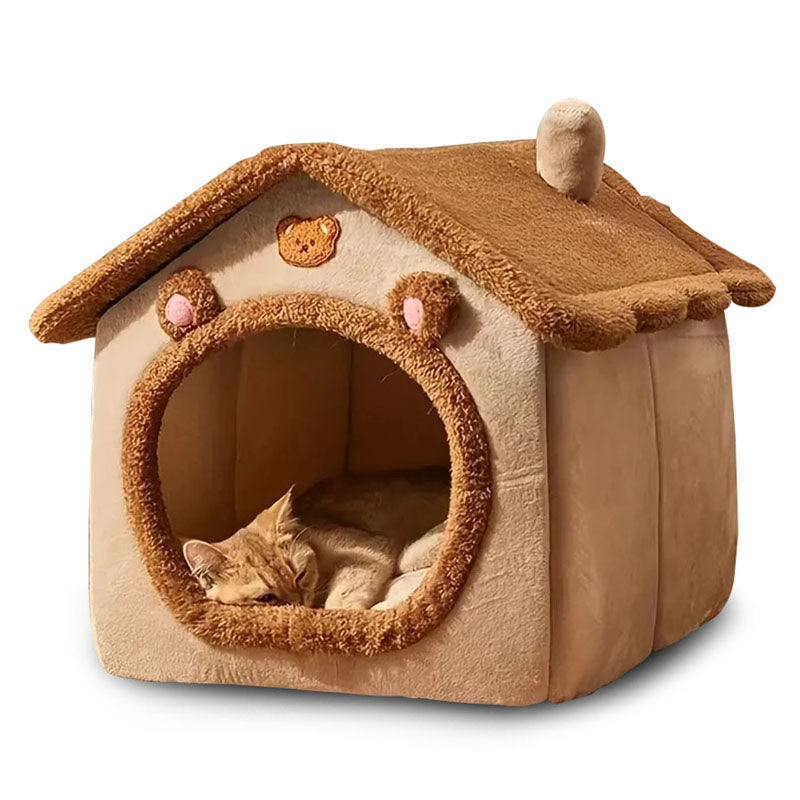 Casa para mascotas plegable y extraíble
