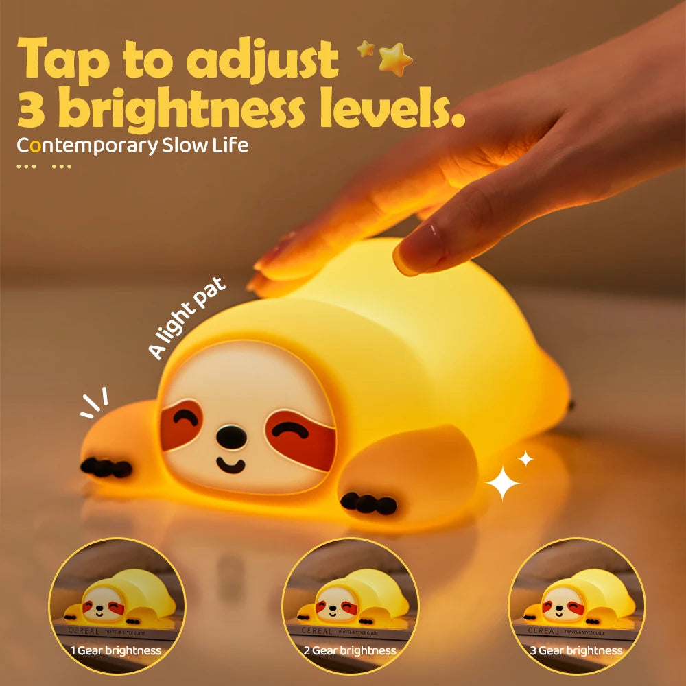 Cute Silicone Night Lamp